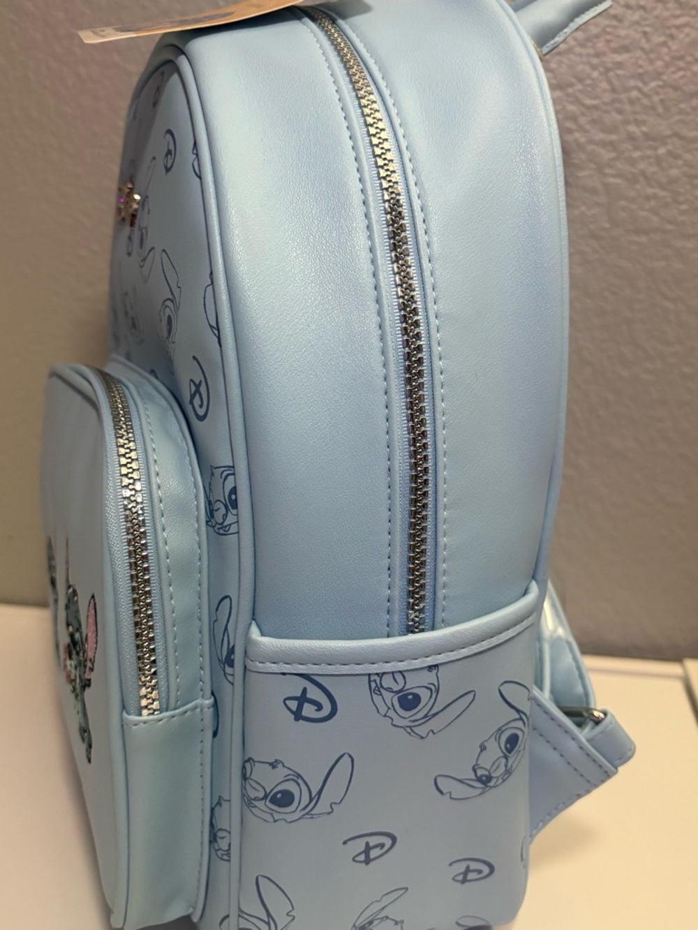 Disney Lilo & Stitch Faux Leather Backpack - Picture 3 of 4
